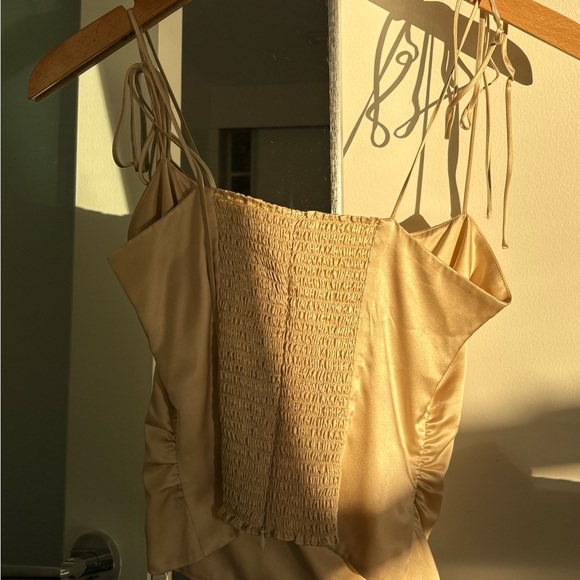 Reformation silk tie tank - Picture 2 of 4